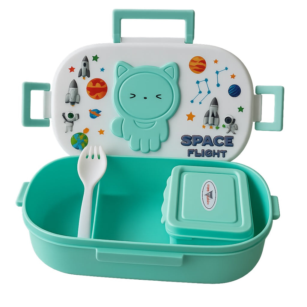 3 in 1 School Tiffin Box with inner container