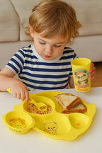 Kakiko 6-Piece  Club Baby Feeding Set – BPA-Free