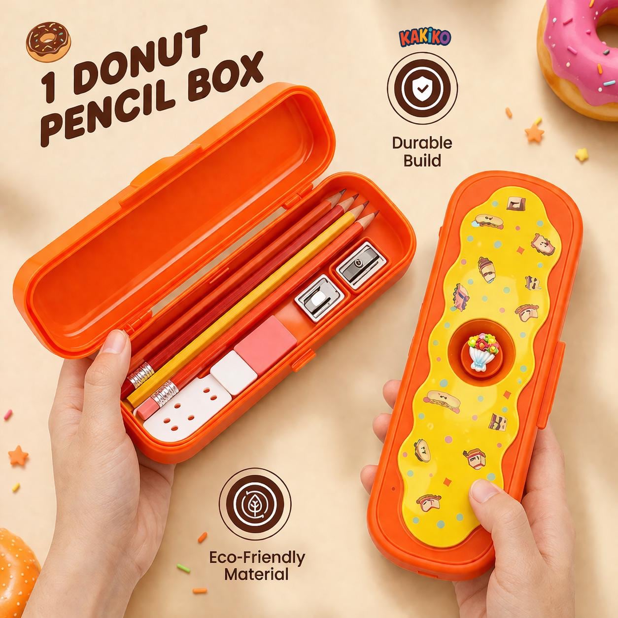 Cute Donut Combo Set for Kids – Lunch Box
