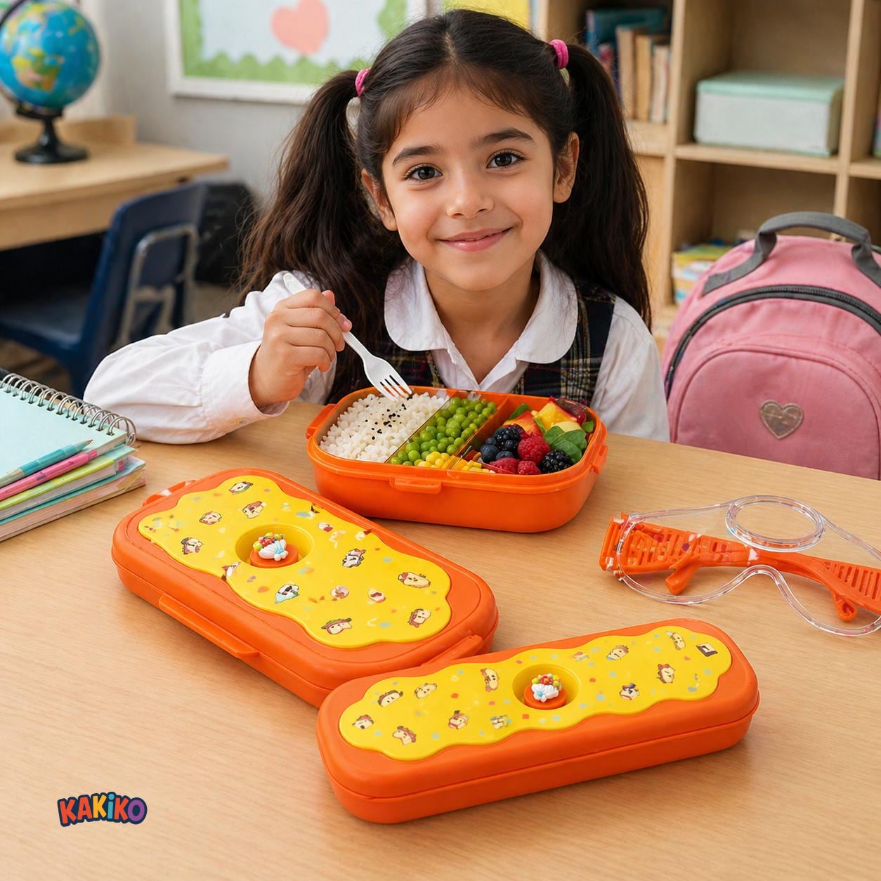Cute Donut Combo Set for Kids – Lunch Box
