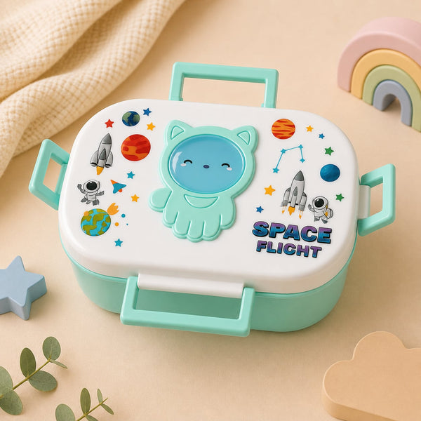 WOW Kitty 3 in 1 School Tiffin Box with inner container