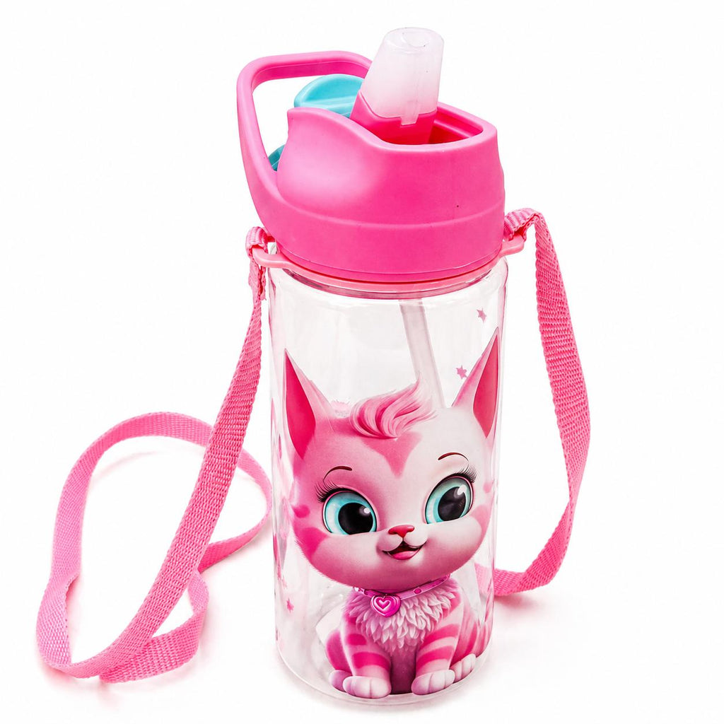 Cute Cat Kids Water Bottle 500 ML – BPA Free